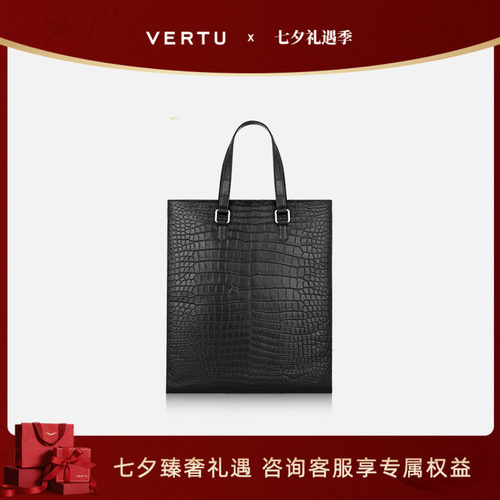 VERTU托特包鳄鱼皮材质