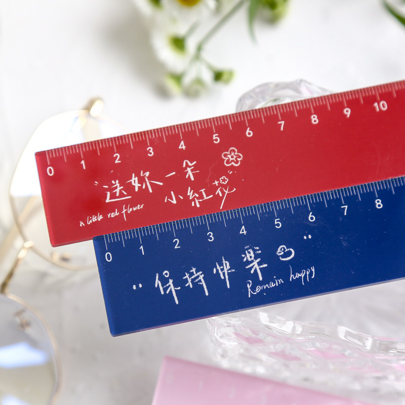 期许珍藏系列亚克力尺学生文具彩色塑料直尺子20cm厘米制图绘图工具测量用直线考试学习用中小学生马卡龙色|msdalam kategori Kamus elektronik/buku kertas elektronik/alat tulis, Lukisan produk pengukuran, Pelbagai jenis kaki/set persegi - dari Buy2taobao.com untuk memberikan perkhidmatan ejen Taobao profesional membeli