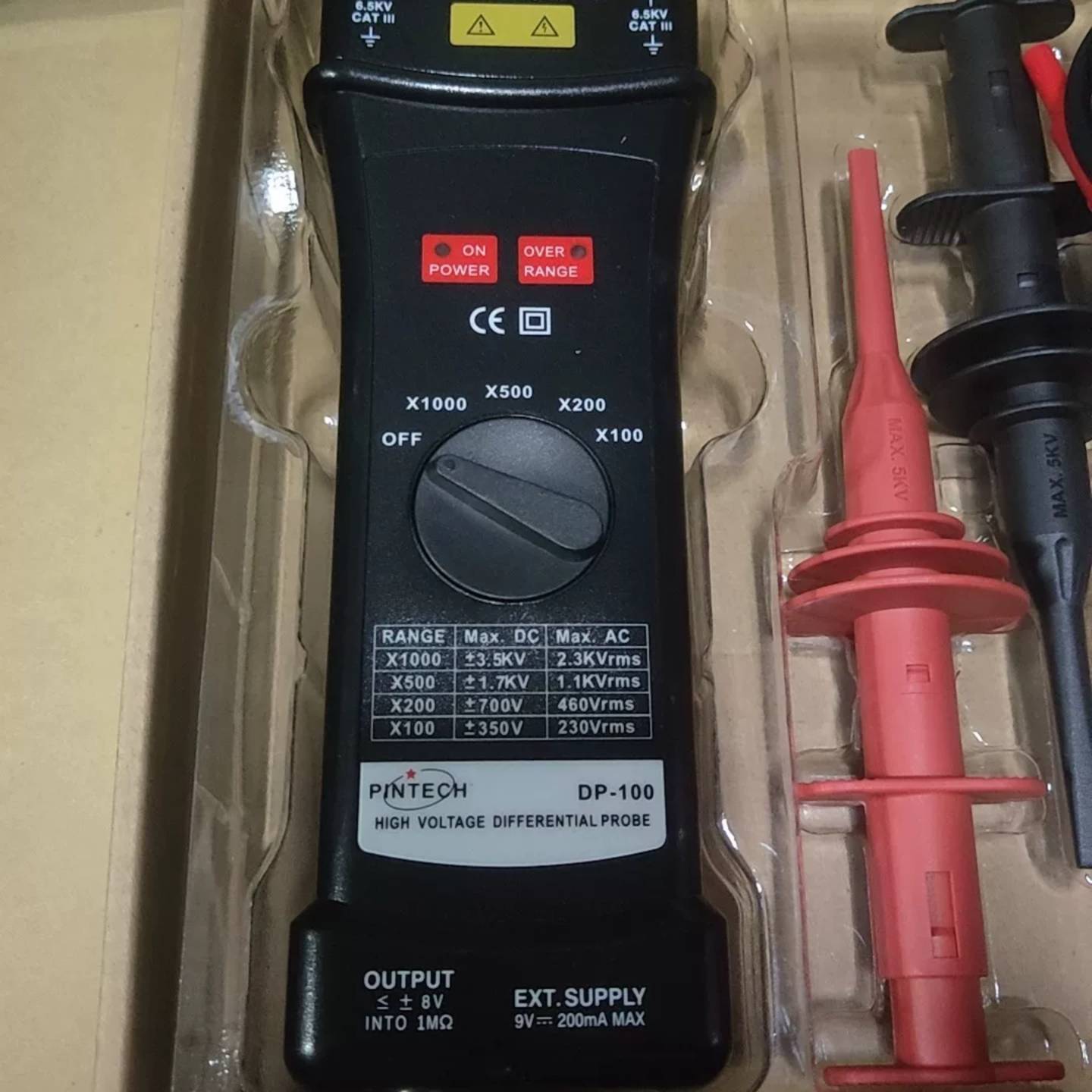 可维修PINTECH高压差分探头,型号DP-100,台湾制造,议价