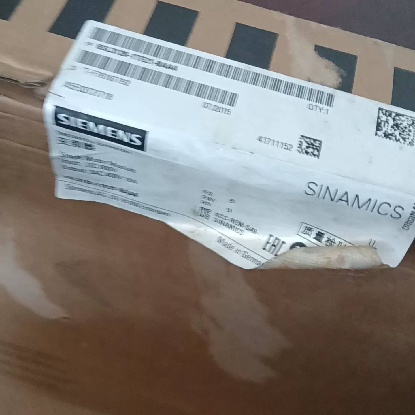 可维修德国进口西门子变频器6SL3120-1TE21-8AA4。。议价