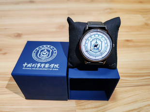 学院纪念品文创手表石英腕表刑警学院纪念品