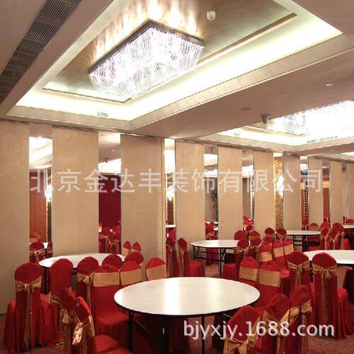 家直ULI厂销包房动宴会厅酒店公可移动隔门活动隔声活门工业声风