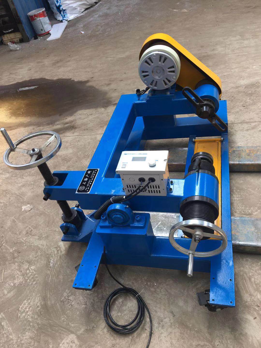 钢丝绳放料架 钢丝绳放线机 钢丝绳倒盘机 钢丝绳复绕机 倒盘计米