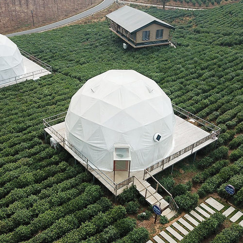 户外蒙古包帐篷酒店球形篷房透明网红泡泡屋民宿野奢营地星空帐篷