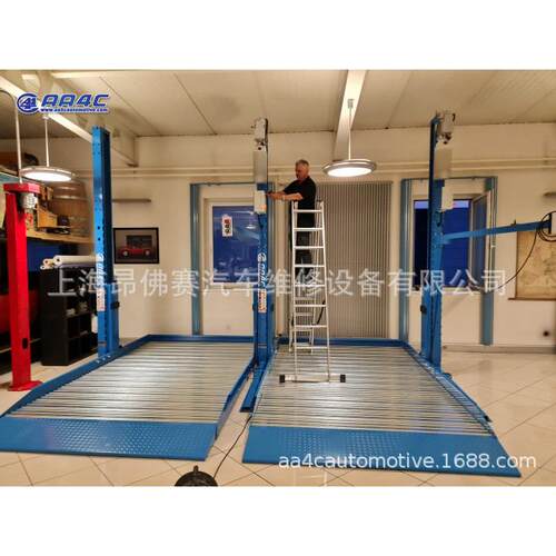 两柱地停式车举升机下车库停车统AA-2PP23系立柱共享停车举升机3.