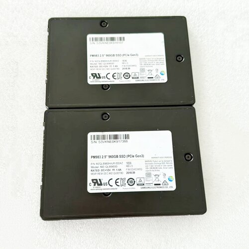 三星PM983960GNVMEPCIe