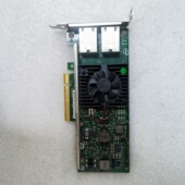 机 原装 双电口10Gb万兆以太网卡PCIE台式 爱快软路由 INTELX540