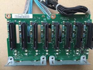 原装IBM X3650 M3 8盘位 服务器硬盘背板 SAS线供电线69Y0650现货