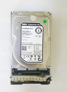 DELL戴尔 0DRMYH 4TB SAS 3.5 6GB 3.5 存储硬盘 ST4000NM0023