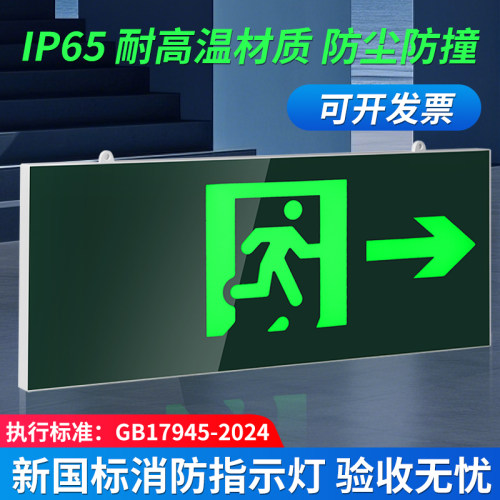 IP65长线1.5米安全出口指示牌