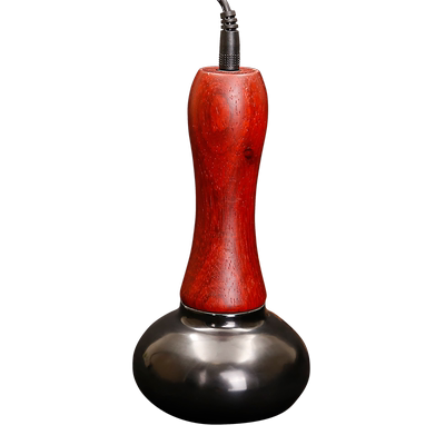 砭石温灸仪电加热按摩器刮痧推拿按摩揉腹仪太极球热石理疗灸正品