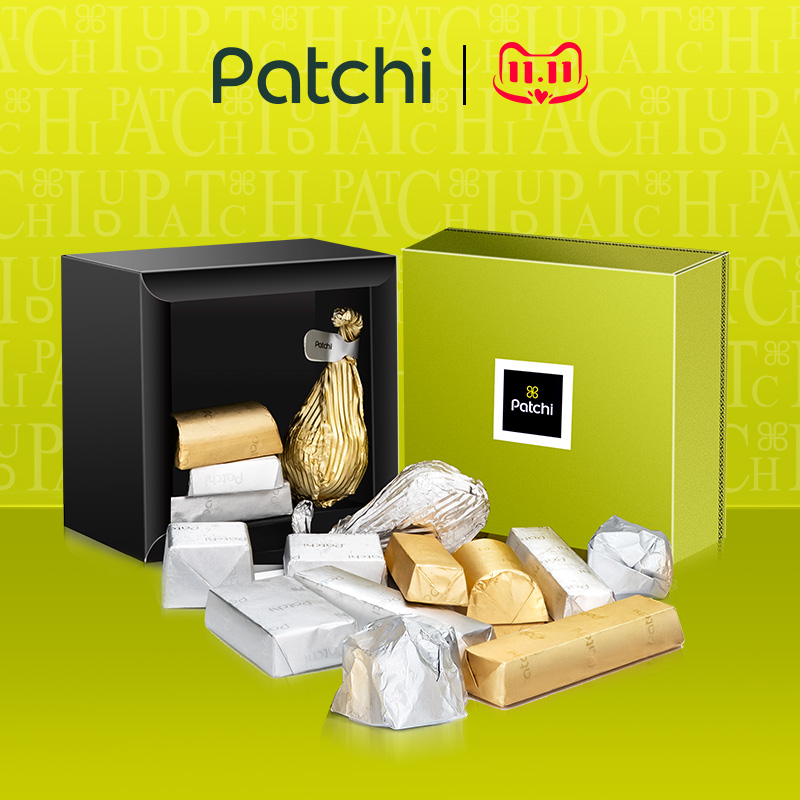 坚果夹心巧克力patchi精致礼盒