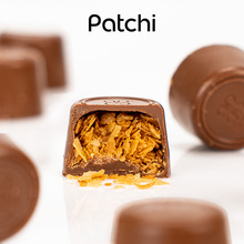 新年礼物Patchi芭驰法式薄脆夹心牛奶巧克力礼盒威化进口高端零食