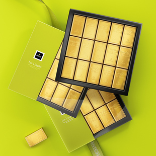 Patchi迪拜芭驰进口夹心金砖巧克力礼盒高端商务生日礼物零食