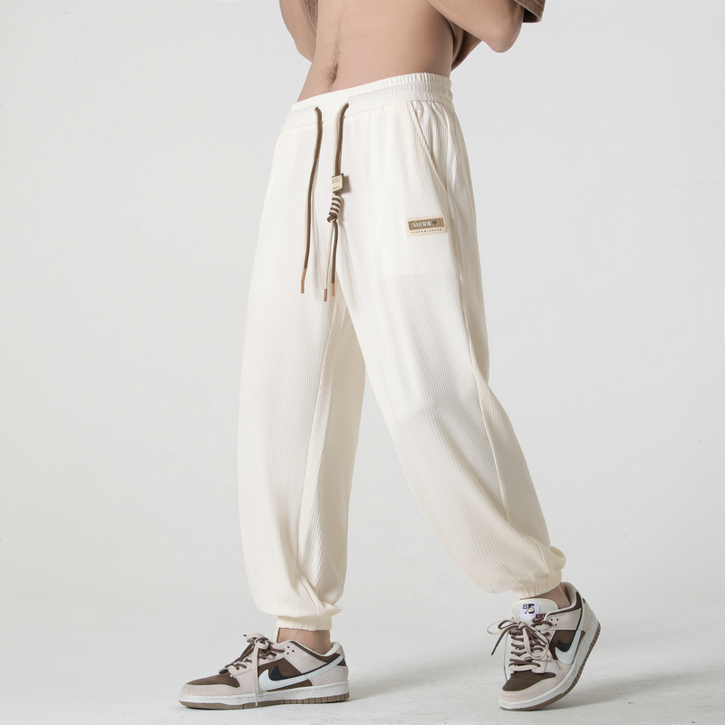 WASSUP ITITIT美式裤子男款秋季宽松新款潮牌束脚直筒休闲长裤子