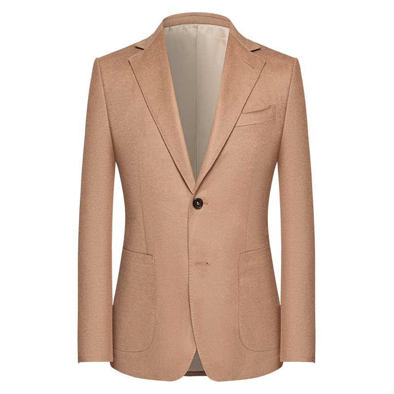 本派高档羊毛面料高定休闲西装男