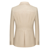 夹克Hunting 本派休闲西服男新款 英伦复古猎装 男士 Jacket 亚麻西装