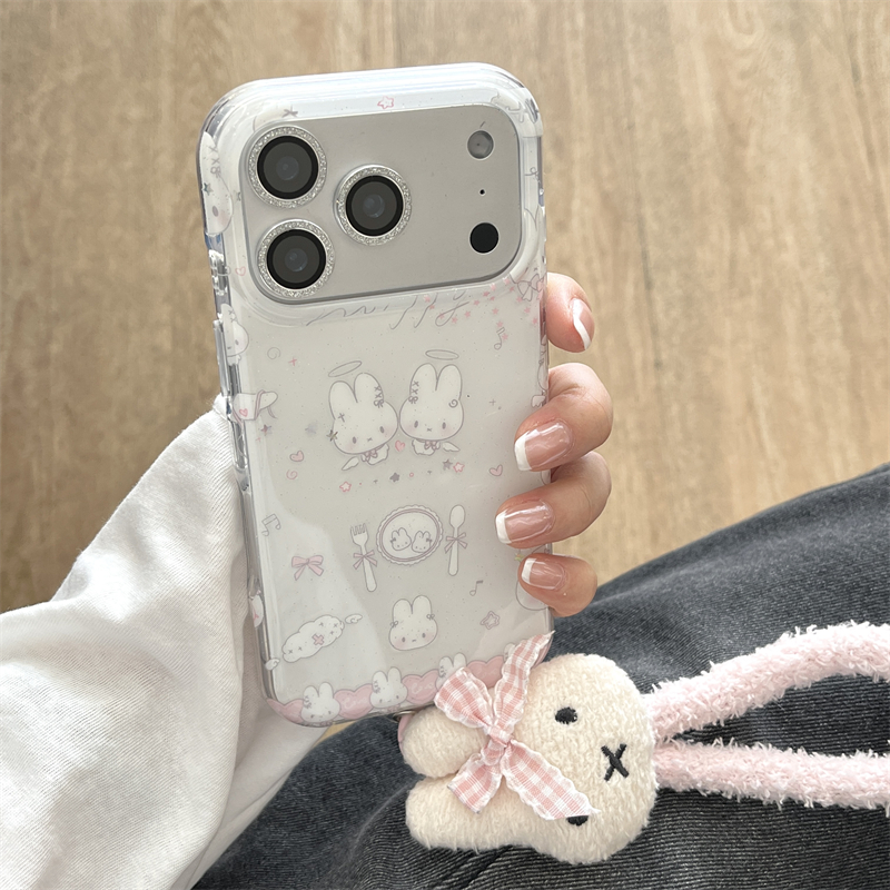 ins秋冬适用卡通可爱刀叉手绳