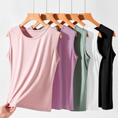 夏季 上衣 莫代尔内搭打底无袖 宽松吊带背心女宽肩百搭大码 2025新款