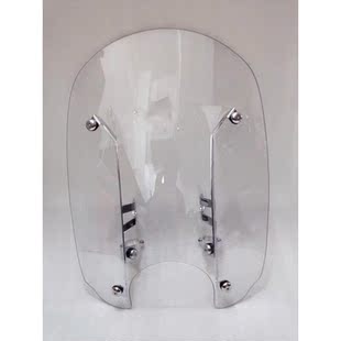 新品适用20-21年印第安侦察兵轻骑兵尺寸改装快拆挡风前风挡加厚4