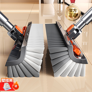 地刷卫生间地板刷厕所刷子浴室洗地刷地缝清洁刷长柄无死角缝隙刷