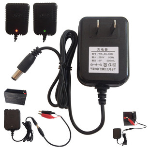 儿童电动车充电器6v伏12V7AH汽车蓄电池遥控摩托车电瓶通用童车小