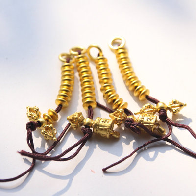 铜镀金色计数器配饰手工配件