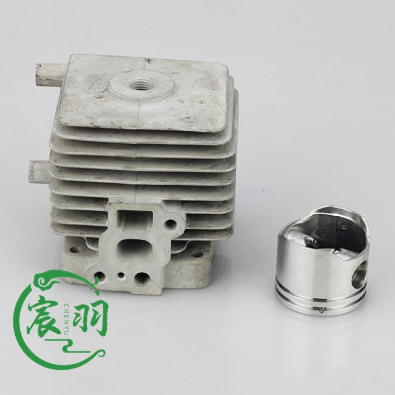绿篱机HS81 HS81R HS81RC HS81T HS86气缸总成 缸体 活塞缸筒34mm