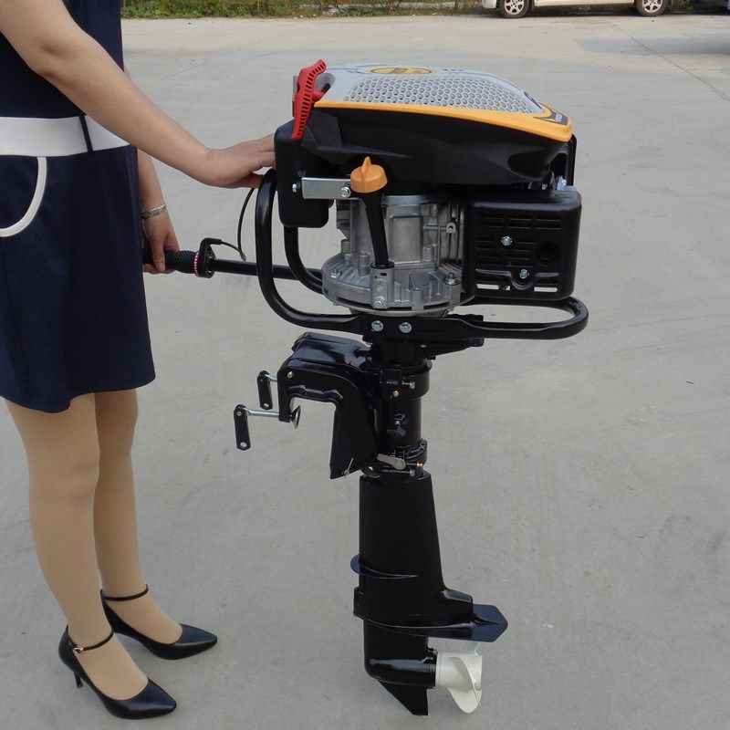 船外机2冲程3马力 四冲程4马力船挂机小船马达推进器厂家