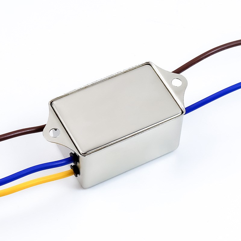 EMI单相电源滤波器CW1BL2-3A6A10A-L交流双级带线220v音响抗干扰