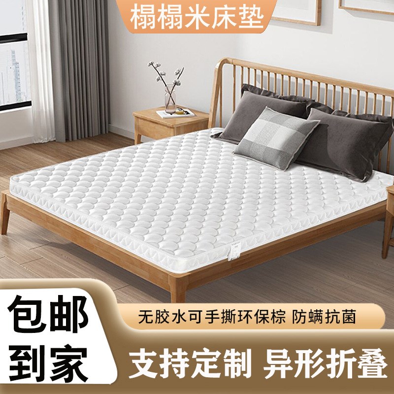 单人薄棕榈学生儿童家用椰棕床垫环保棕垫硬垫订做