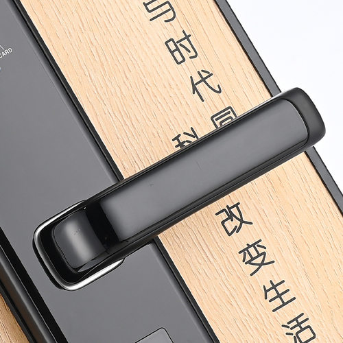 酒店门锁宾馆刷卡锁公寓磁卡感应锁民宿木门电子锁ic卡智能感应锁