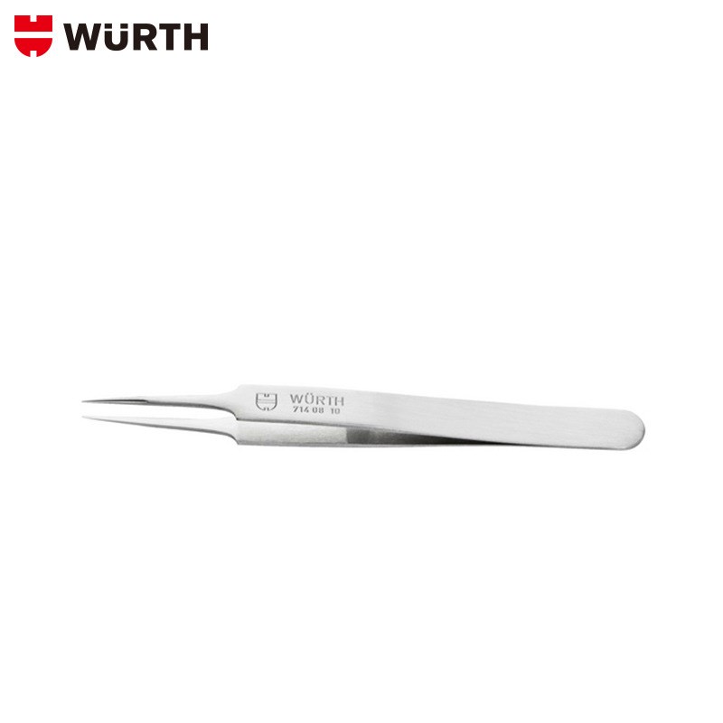 /精密夹紧镊子 细直 精密抓取镊子-直尖-L105MM