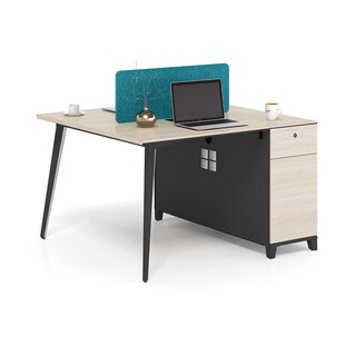 职员办公桌现代家具员工屏风卡位电脑桌时尚简约办公室桌椅组合