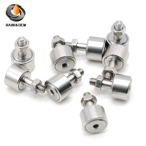 厂家直供420不锈钢凸轮轴承随动器CFS4V螺栓滚轮滚针轴承M4*8*15