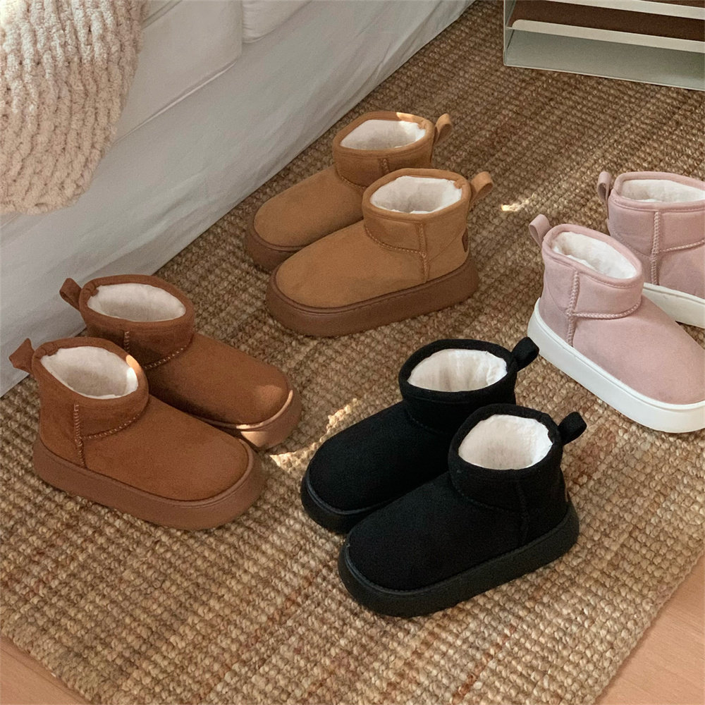 厚底网红户外韩版时尚东北棉靴女士学生加绒防滑百搭保暖雪地靴冬,女鞋,时尚雪地靴,淘宝优惠券,粉丝福利购,淘宝优惠卷