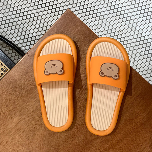 居家拖鞋女夏季新款韩版情侣用防滑浴室洗澡室内凉拖男0815d
