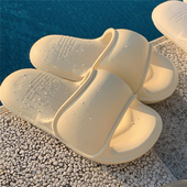 ins简约eva软底拖鞋 情侣韩版 夏季 男女士室内居家防滑一字凉拖鞋