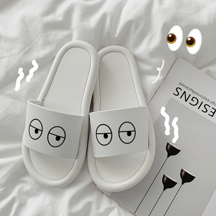 子防滑休闲平底可爱卡通拖鞋 拖鞋 居家洗澡浴室鞋 新款 女2020夏季