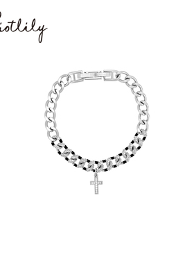 Riotlily艾特里里ROCK手链重工雅酷链条款粗链手饰女圣诞女款