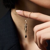 Riotlily 艾特里里简影独白系列项链925银新年女款