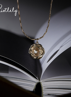 限量王炸【超能小太阳】Riotlily艾特里里夜玫瑰项链礼物原创