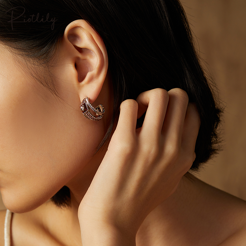 Riotlily/艾特里里游牧猎歌系列耳环高级浪漫送女友圣诞礼物