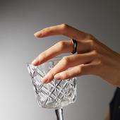 Riotlily艾特里里简约双环戒指时尚 日常通勤好搭简约新年女款