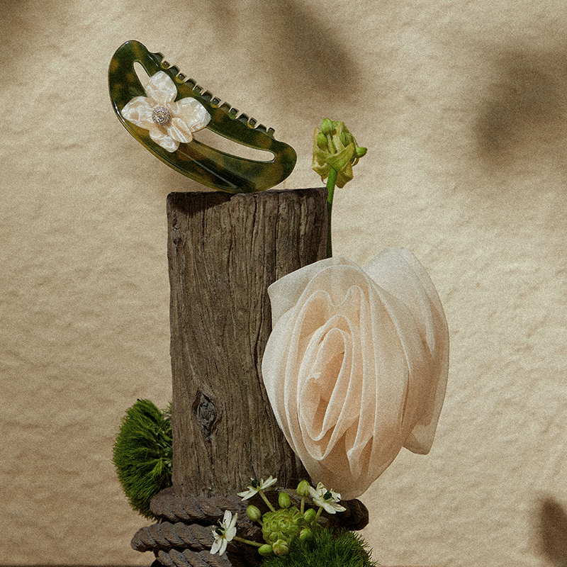 Riotlily/艾特里里春日花园系列抓夹花朵氛围感送女友圣诞礼物