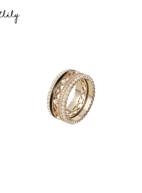 Riotlily/艾特里里最后一支舞系列戒指送女友新年礼物简约气质