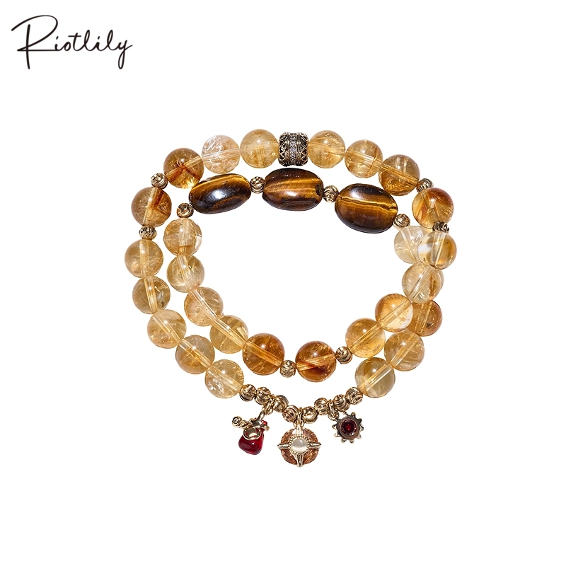 Riotlily/艾特里里时尚手链新中式2025新款原创设计圣诞送女友