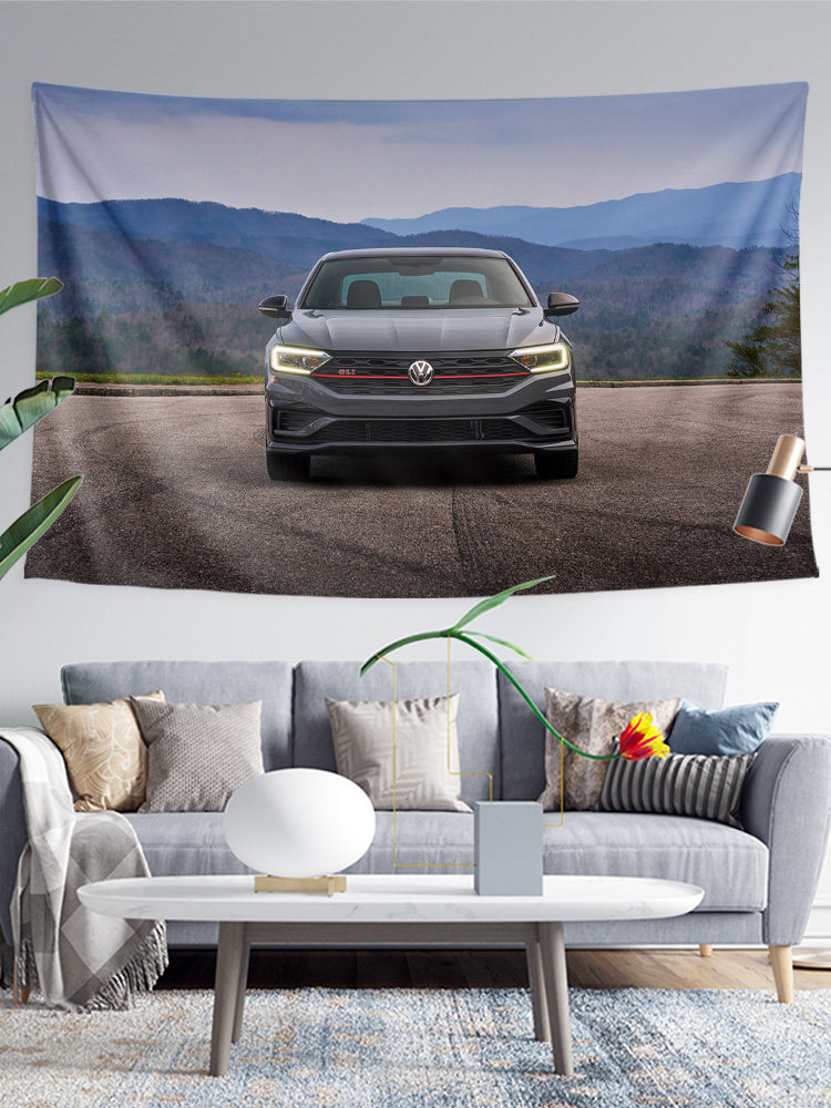 폭스바겐 제타 킹 제타 자동차 수정 감상 주변 장식 그림 배경 벽 천 포스터 교수형 천 태피스트리 그림