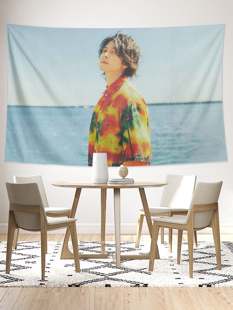YAMASHITA TOMOHISAYAMA P 아이돌 스타 지원 주변 사진 침실 장식 배경 벽 천 포스터 교수형 천 태피스트리