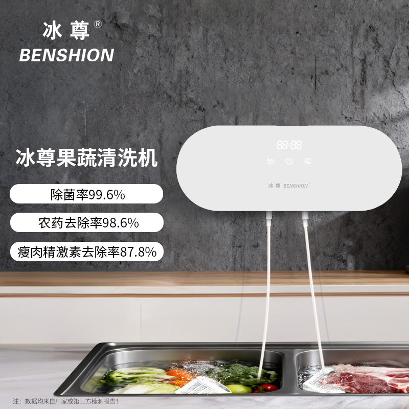 冰尊果蔬清洗机家用洗菜机除菌
